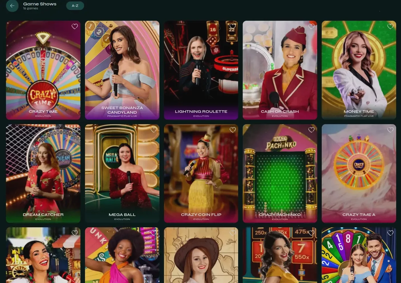 Интерфейс казино Виваро на экране смартфона